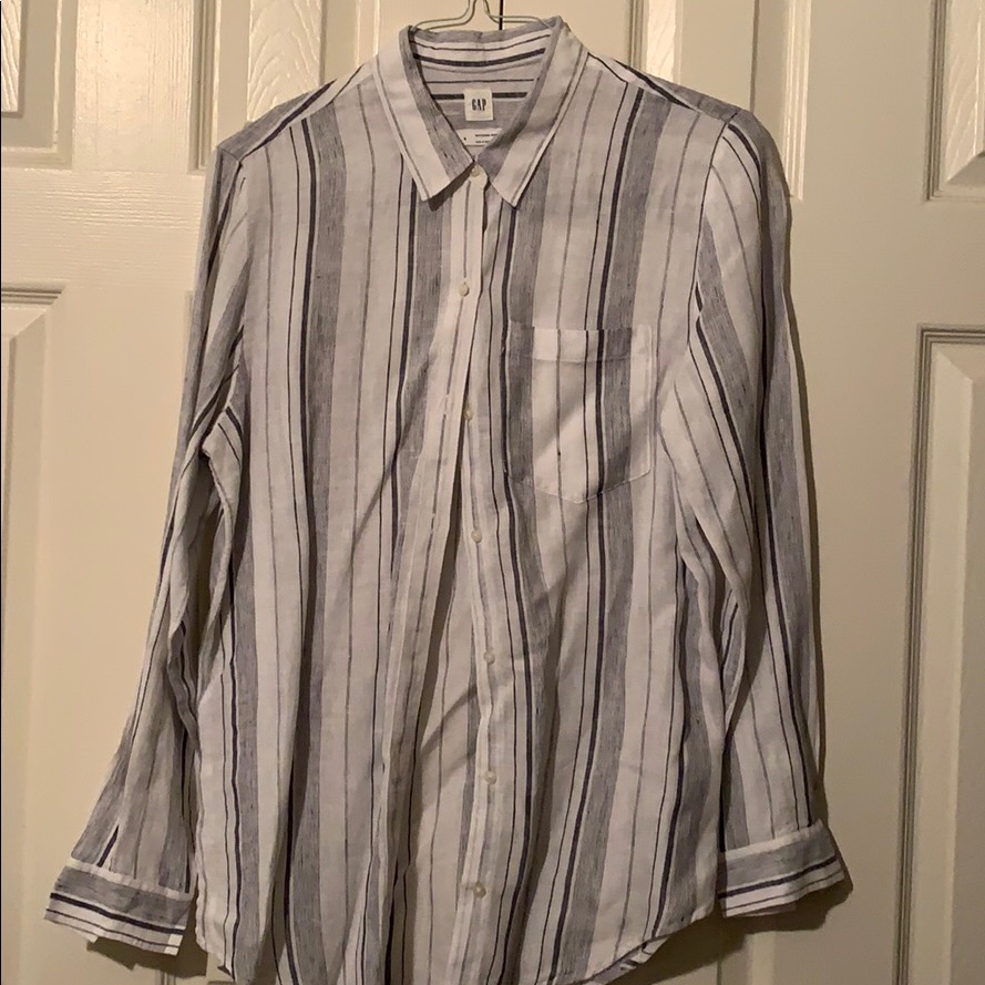 Gap Softened Stripe Button Down